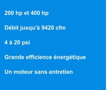 Soufflantes turbo 200 et 400 hp